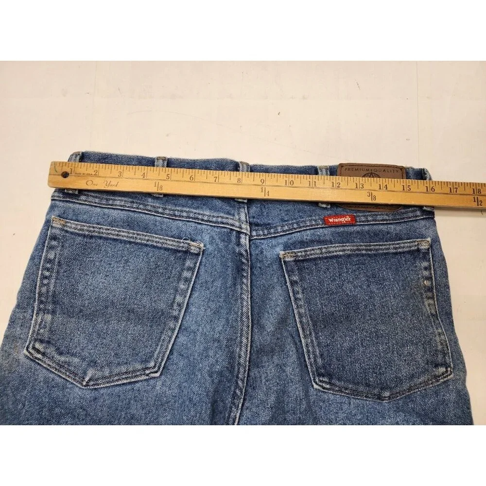 Wrangler 8585ASW Vintage Cowboy Cut Blue Jeans 34x32 Medium Wash
